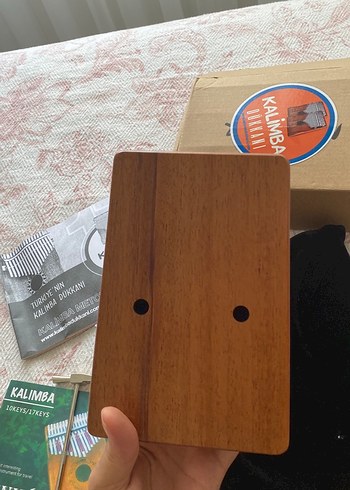 Winly Kalimba 17 Tuşlu Ahşap Müzik Aleti - Görsel 5