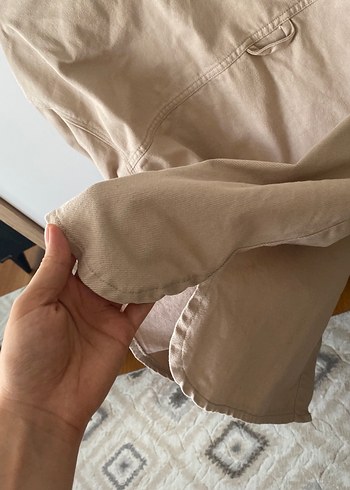 Bej rengi ceket - Görsel 5