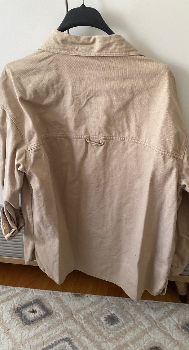 Bej rengi ceket - Görsel 4