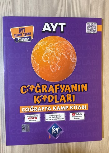 2025 AYT Coğrafyanın Kodları Kamp kitabı