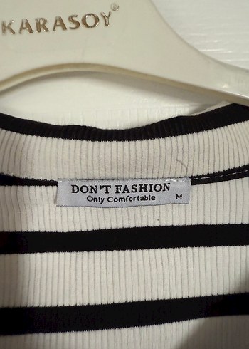 V Yaka Zebra Desenli Kısa Kollu Kadın Tişört/Crop - Görsel 2