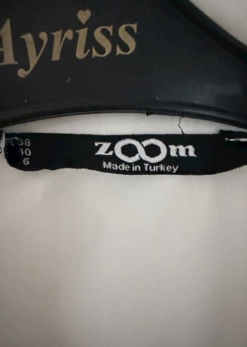 Beyaz Pilili Uzun Kollu Kadın Gömlek - Görsel 2