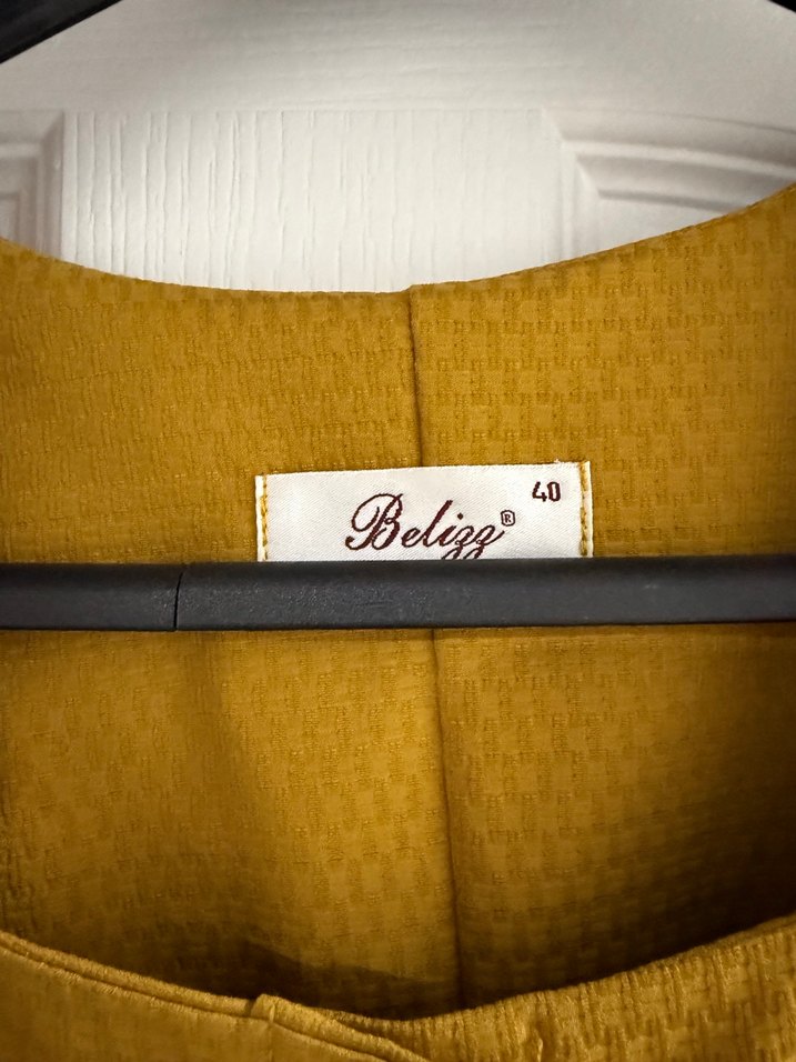 Hardal Askılı Yelek/elbise - Görsel 2