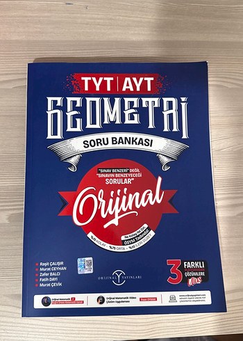 TYT AYT Geometri Soru Bankası Orijinal(2025)