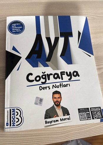AYT Coğrafya Ders Notları -Benim Hocam 2024-2025