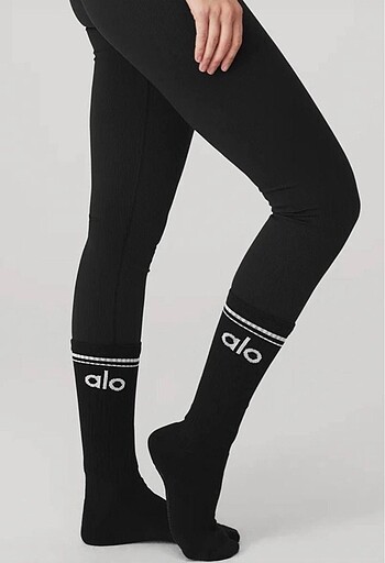 Alo Yoga Unisex Throwback Barre Sock