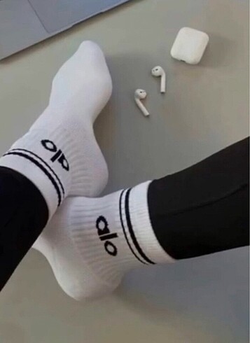 Alo Yoga Unisex Throwback Barre Sock