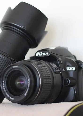 Nikon d3100 2 Lensli Fotoğraf makinesi 