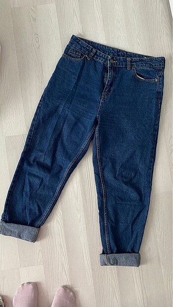 Lacivert Mom Jean