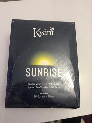 Kyani sunrise