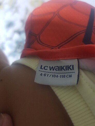 4 Yaş Beden Lcw örümcek adam kostümü