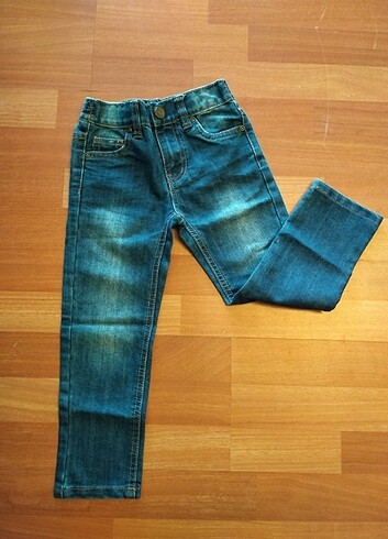 Erkek Çocuk Jean, Kot Pantolon, 3-4 yaş, 104 cm