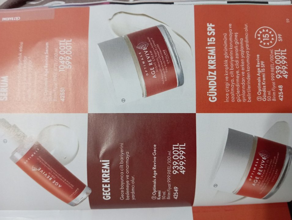 Oriflame Age Revive Göz kremi - Görsel 4