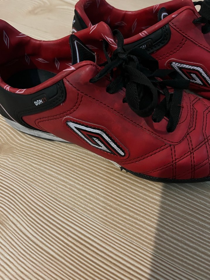 Koyu Kırmızı çocuk  halı saha Ayakkabısı - Görsel 5