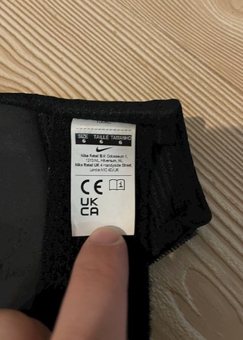 Siyah Nike Erkek çocuk kaleci eldiveni - Görsel 3