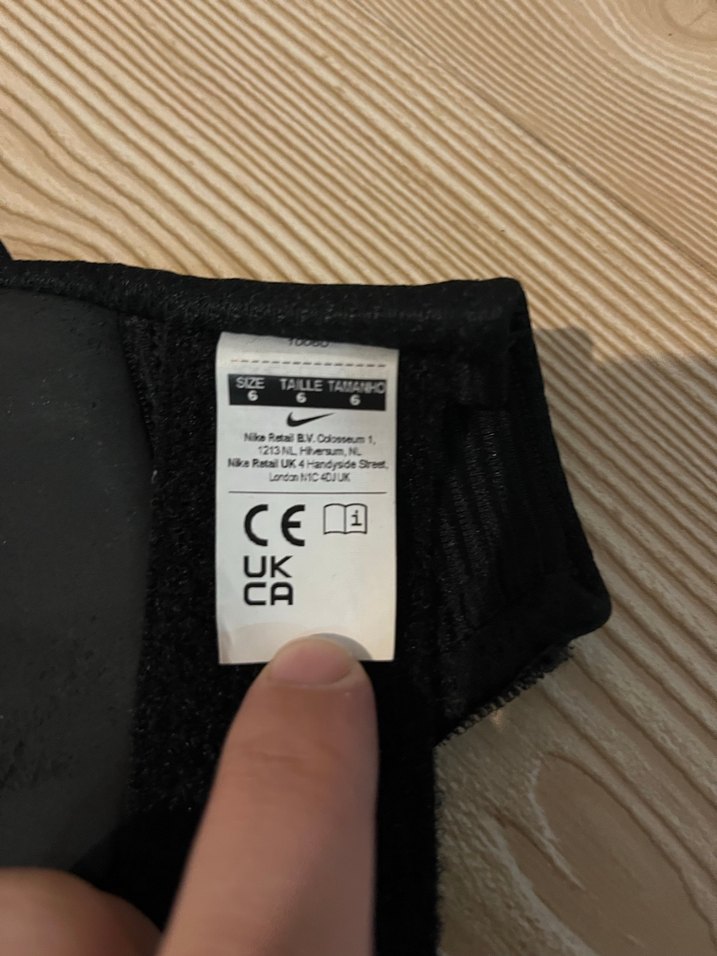 Siyah Nike Erkek çocuk kaleci eldiveni - Görsel 3