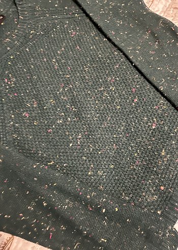 Yeşil Örgü Kadın Kazak - Görsel 3