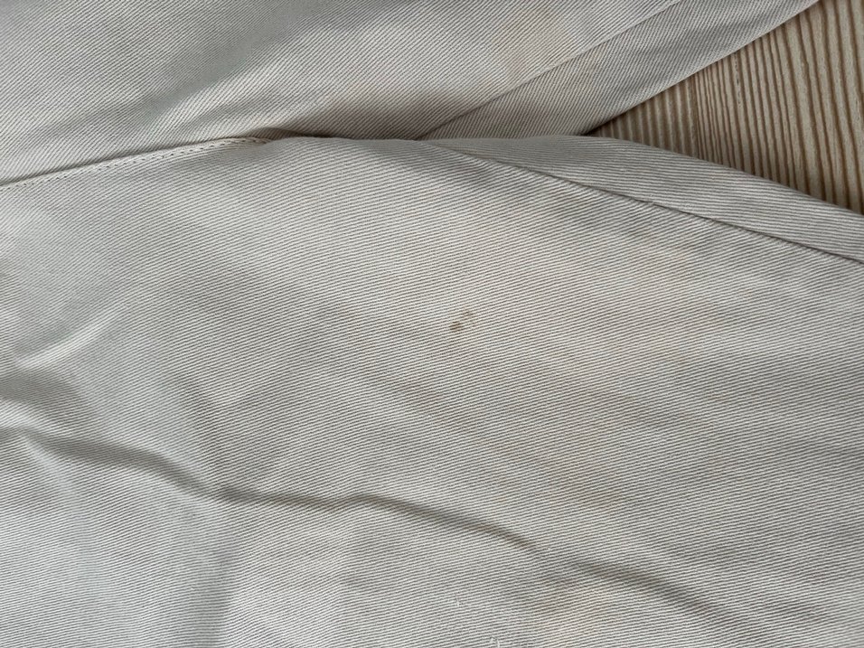 Bej Kadın Keten Rahat Kesim Pantolon - Görsel 2