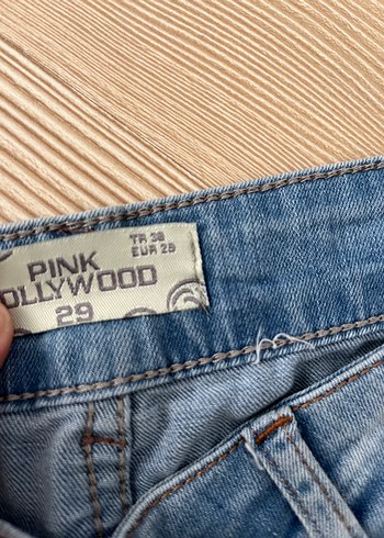 29 Beden mavi Renk Rahat Kesim Mavi Denim Kadın Jean