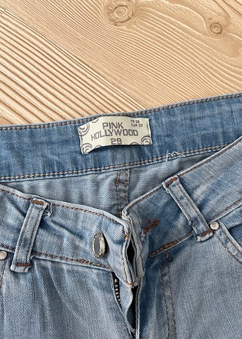 Rahat Kesim Mavi Denim Kadın Jean - Görsel 5