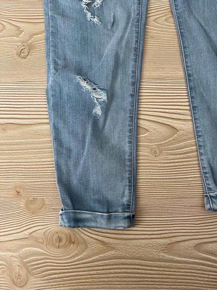 Rahat Kesim Mavi Denim Kadın Jean - Görsel 2