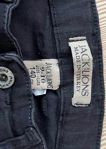 Erkek Siyah Regular Fit Denim Pantolon - Görsel 4