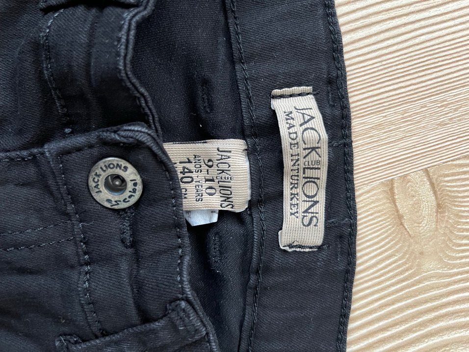 Erkek Siyah Regular Fit Denim Pantolon - Görsel 4