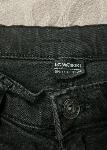 Gri Midi Boy Regular Fit  Kot Pantolon - Görsel 5