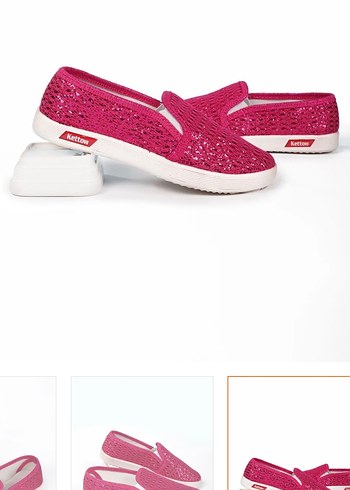 Pembe Kız Günlük ayakkabı 33 numara sıfır - Görsel 3