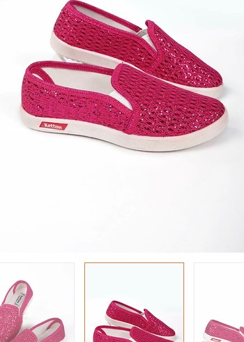 Pembe Kız Günlük ayakkabı 33 numara sıfır - Görsel 2