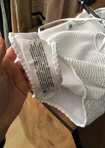 Beyaz Kadın Mayo s beden sıfır - Görsel 5