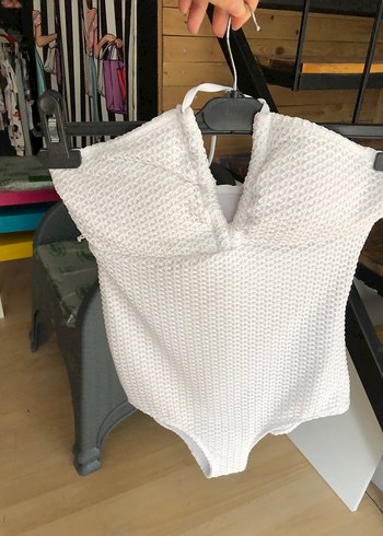 Beyaz Kadın Mayo s beden sıfır - Görsel 8