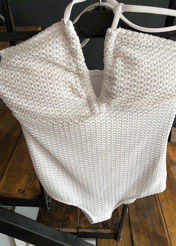 Beyaz Kadın Mayo s beden sıfır - Görsel 12