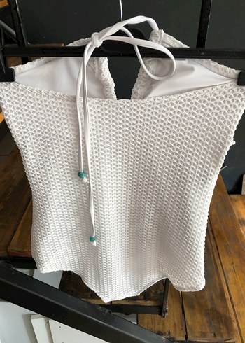 Beyaz Kadın Mayo s beden sıfır - Görsel 10
