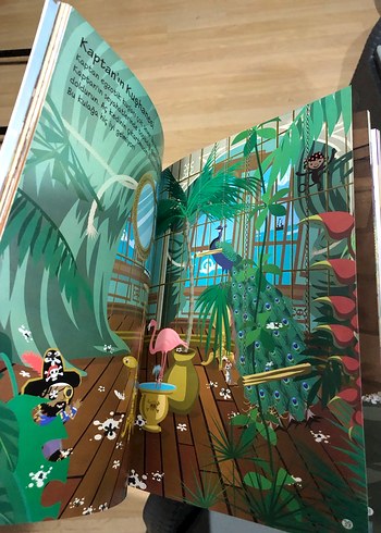 555 Eğlenceli Çıkartma Korsan Gemisi kitap sıfır - Görsel 4