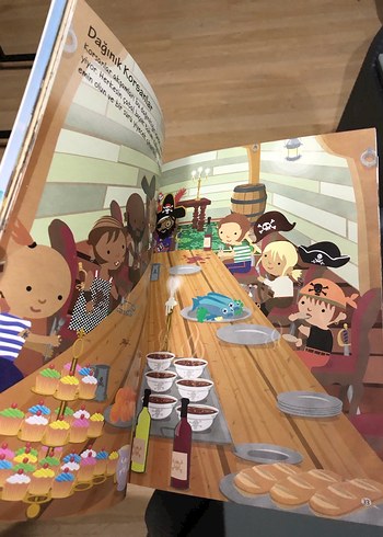 555 Eğlenceli Çıkartma Korsan Gemisi kitap sıfır - Görsel 5