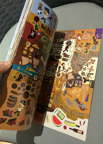 555 Eğlenceli Çıkartma Korsan Gemisi kitap sıfır - Görsel 7