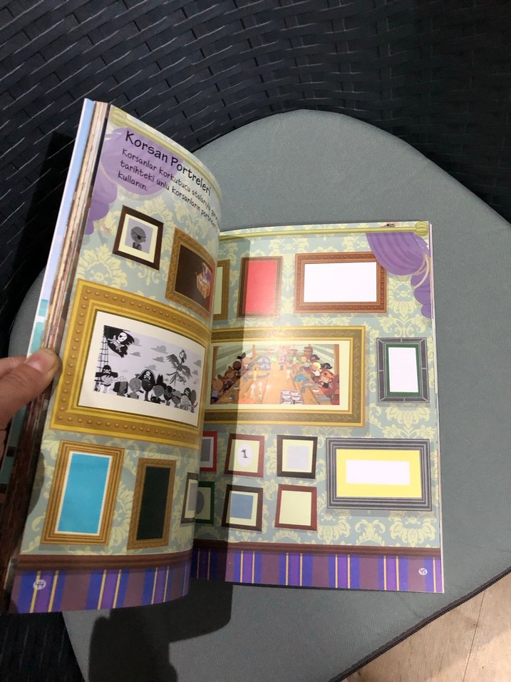 555 Eğlenceli Çıkartma Korsan Gemisi kitap sıfır - Görsel 3