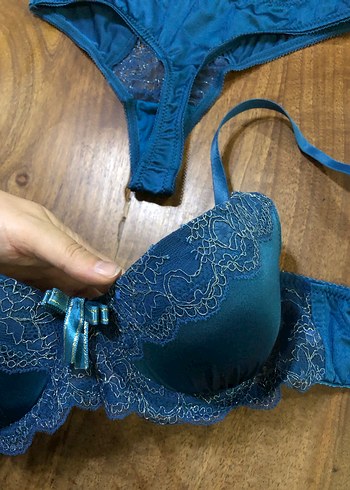 Klasik Sütyen takımı etiketli 80 beden dolgulu - Görsel 4