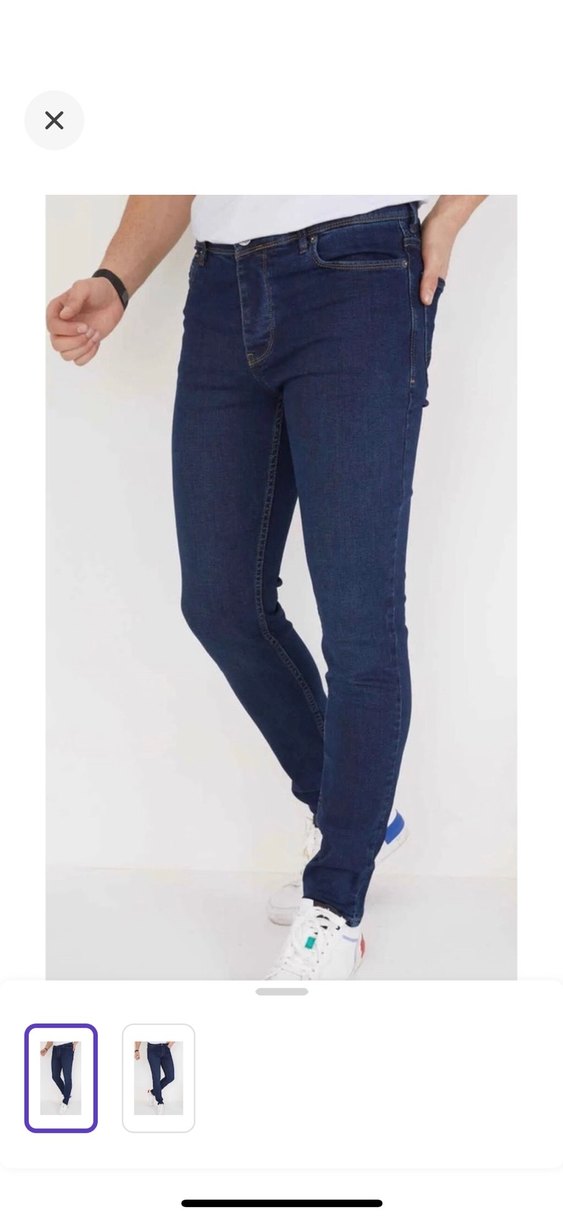 ErkekFit Denim Pantolon 34 beden etiketli - Görsel 2