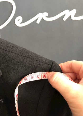 Mango Siyah Mini Blazer ceket s-m beden - Görsel 16