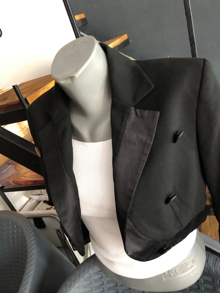 Mango Siyah Mini Blazer ceket s-m beden - Görsel 4