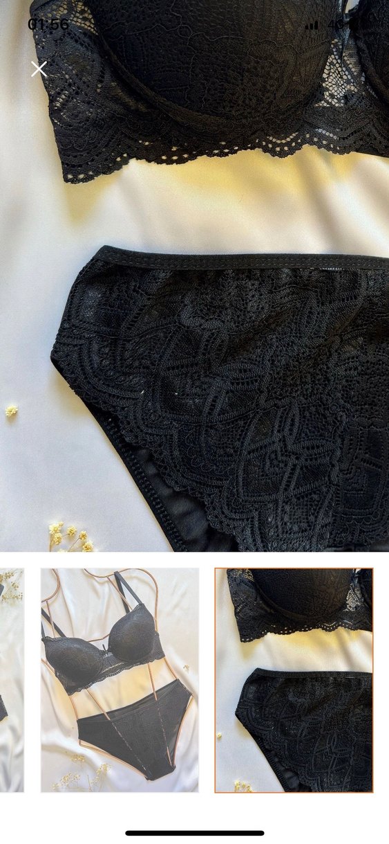 75 beden iç çamaşı takım etiketli - Görsel 3