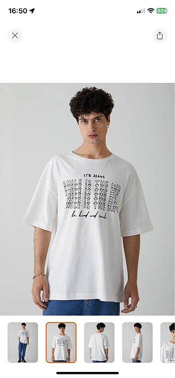 Ltb s beden översize unisex tshirt etiketli