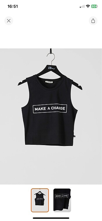 Ltb xs-s beden crop bluz etiketli