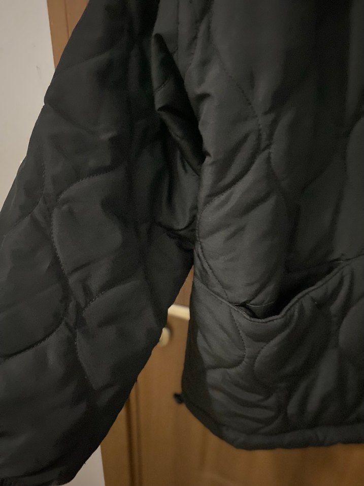 Düğmeli Siyah Midi Kadın Ceket - Görsel 4