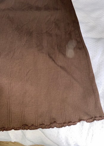 Kadın Kahverengi Uzun Etek - Görsel 2