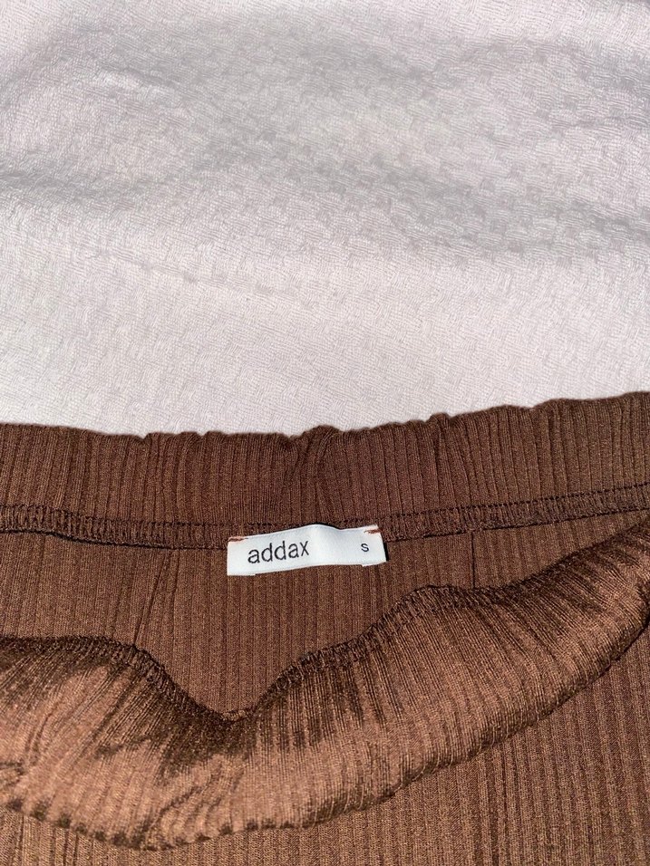 Kadın Kahverengi Uzun Etek - Görsel 3