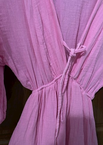 Pembe Mini Elbise - Görsel 3