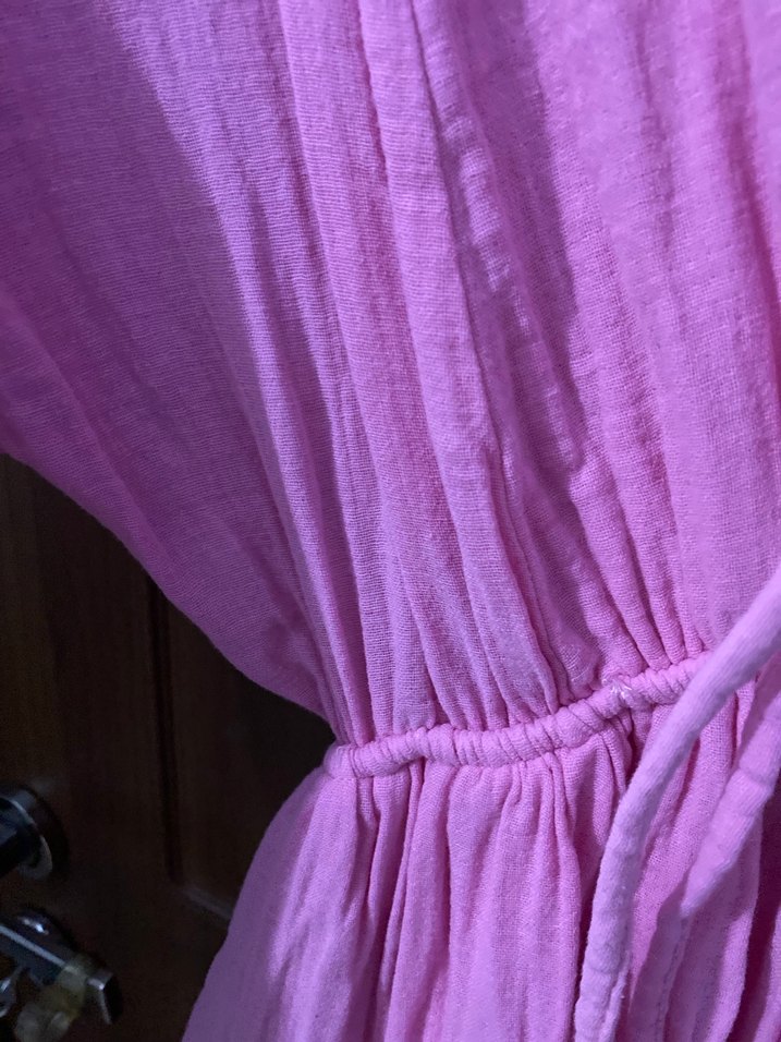 Pembe Mini Elbise - Görsel 4